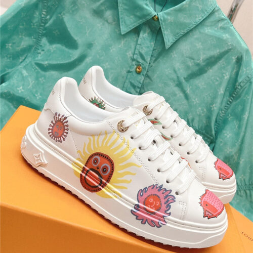 High Quality Luxury Louis Vuitton New 3D Printing Casual Shoes alternate view