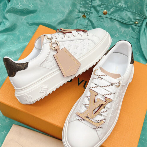 High Quality Luxury Louis Vuitton New 3D Printing Casual Shoes – Style 00803