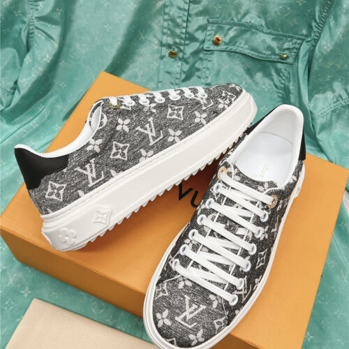 High Quality Luxury Louis Vuitton New 3D Printing Casual Shoes – Style 66339