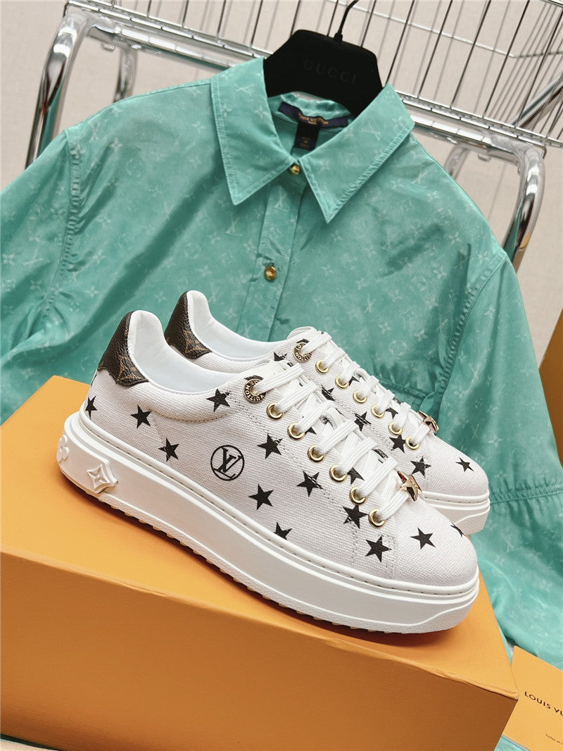 High Quality Luxury Louis Vuitton New 3D Printing Casual Shoes – Style 99107 product detail