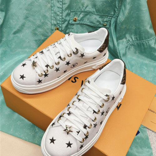 High Quality Luxury Louis Vuitton New 3D Printing Casual Shoes – Style 99107