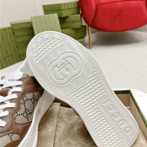 High Quality Luxury Gucci Chunky B Series Lightweight Soft Platform Sneakers – Style 82163 product detail