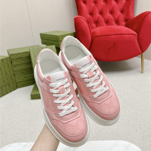 High Quality Luxury Gucci Chunky B Series Lightweight Soft Platform Sneakers – Style 80467 alternate view