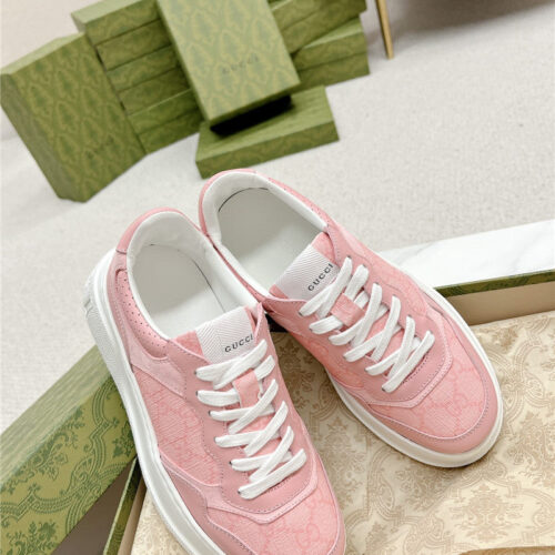 High Quality Luxury Gucci Chunky B Series Lightweight Soft Platform Sneakers – Style 80467 product detail