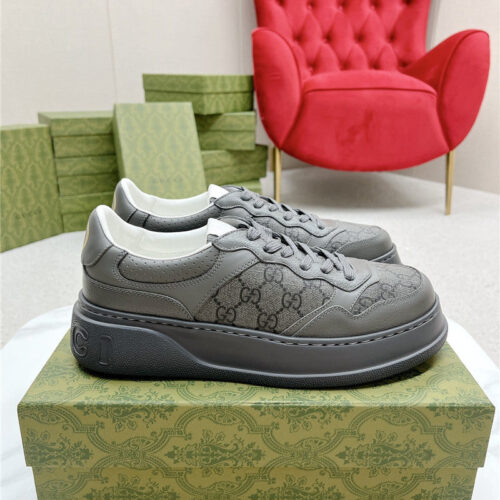 High Quality Luxury Gucci Chunky B Series Lightweight Soft Platform Sneakers – Style 75379 product detail