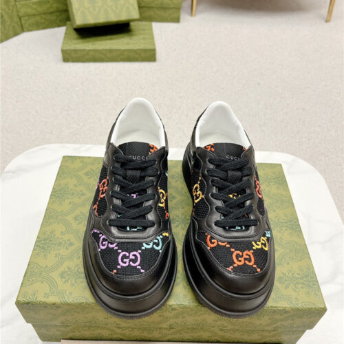 High Quality Luxury Gucci Chunky B Series Lightweight Soft Platform Sneakers – Style 71987 product detail