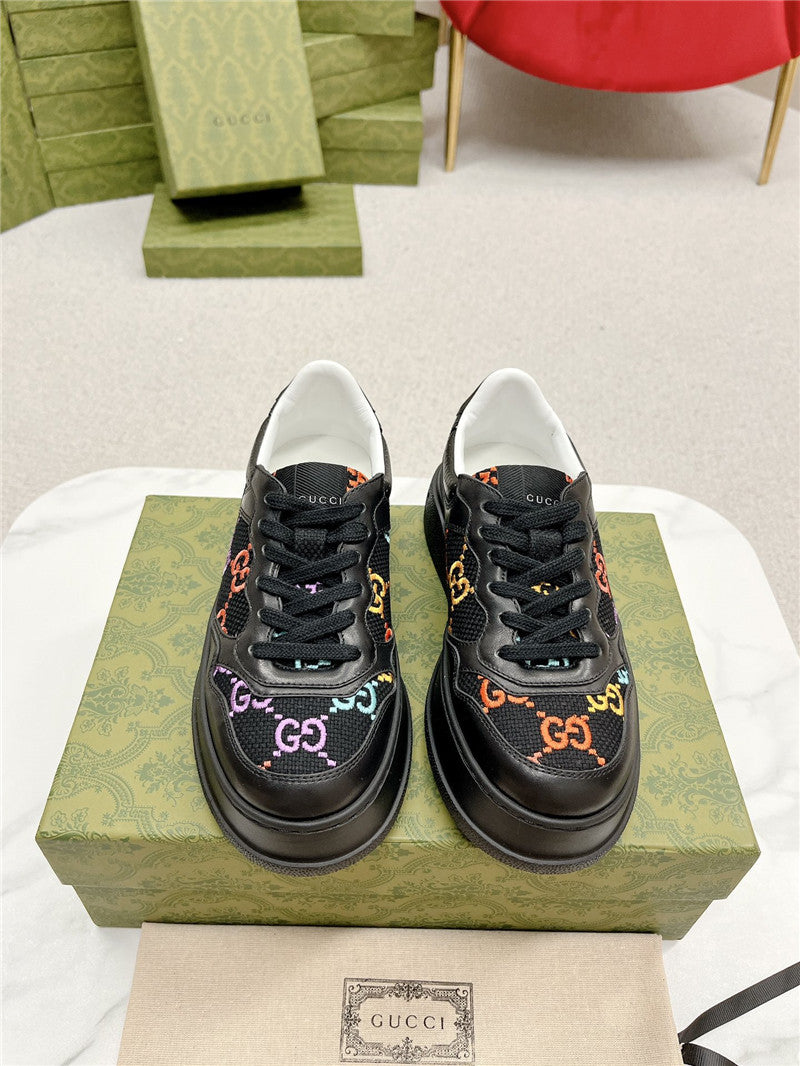 High Quality Luxury Gucci Chunky B Series Lightweight Soft Platform Sneakers – Style 71987 product detail