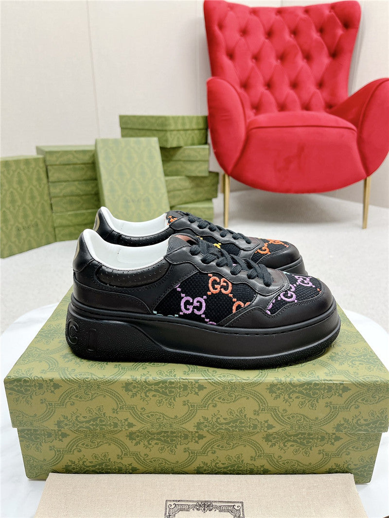 High Quality Luxury Gucci Chunky B Series Lightweight Soft Platform Sneakers – Style 71987 product detail