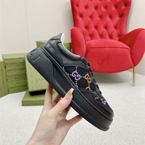 High Quality Luxury Gucci Chunky B Series Lightweight Soft Platform Sneakers – Style 71987 product detail