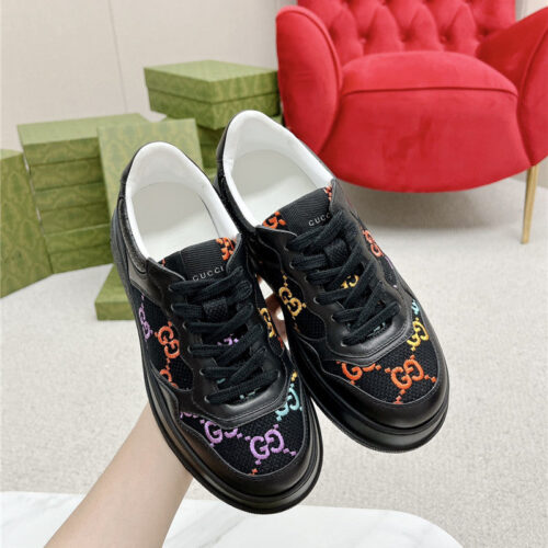High Quality Luxury Gucci Chunky B Series Lightweight Soft Platform Sneakers – Style 71987 alternate view