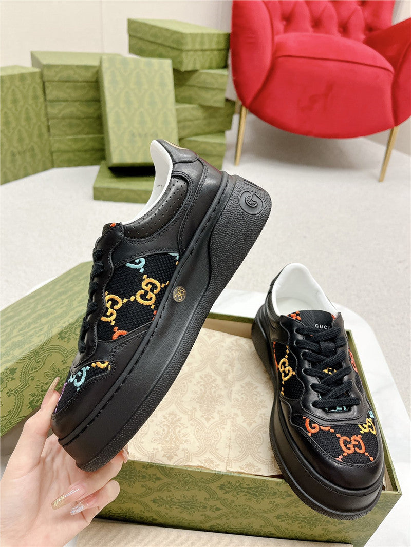 High Quality Luxury Gucci Chunky B Series Lightweight Soft Platform Sneakers – Style 71987 product detail