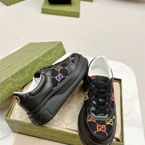 High Quality Luxury Gucci Chunky B Series Lightweight Soft Platform Sneakers – Style 71987 product detail