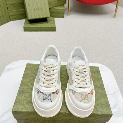 High Quality Luxury Gucci Chunky B Series Lightweight Soft Platform Sneakers product detail
