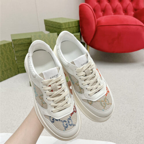 High Quality Luxury Gucci Chunky B Series Lightweight Soft Platform Sneakers alternate view