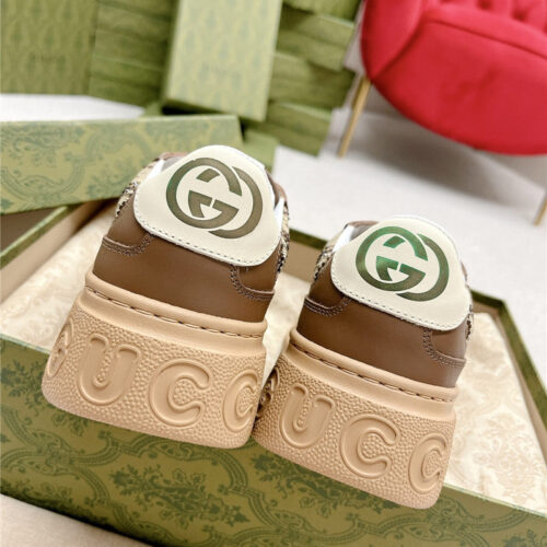 High Quality Luxury Gucci Chunky B Series Lightweight Soft Platform Sneakers – Style 35827 product detail