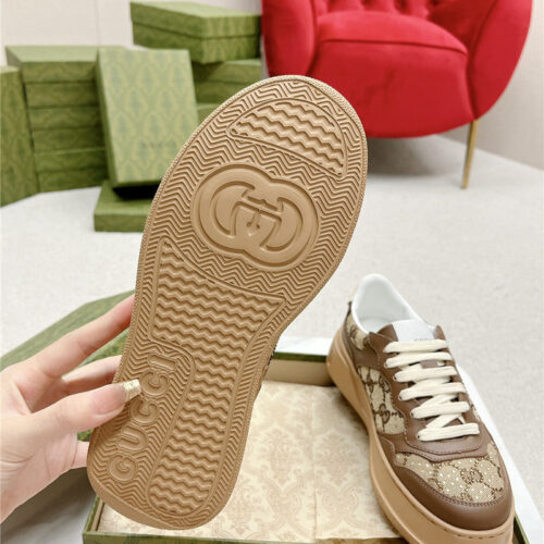 High Quality Luxury Gucci Chunky B Series Lightweight Soft Platform Sneakers – Style 35827 product detail