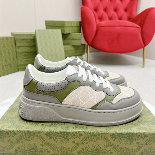 High Quality Luxury Gucci Chunky B Series Lightweight Soft Platform Sneakers – Style 66899 product detail
