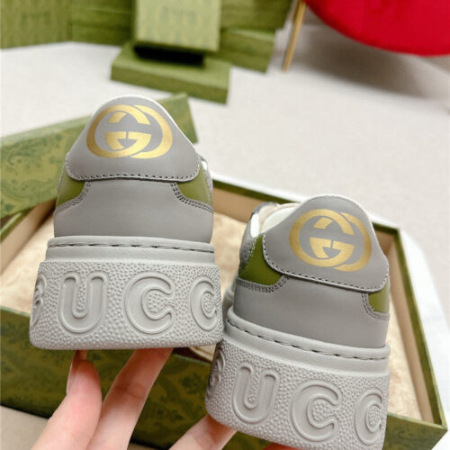 High Quality Luxury Gucci Chunky B Series Lightweight Soft Platform Sneakers – Style 66899 product detail