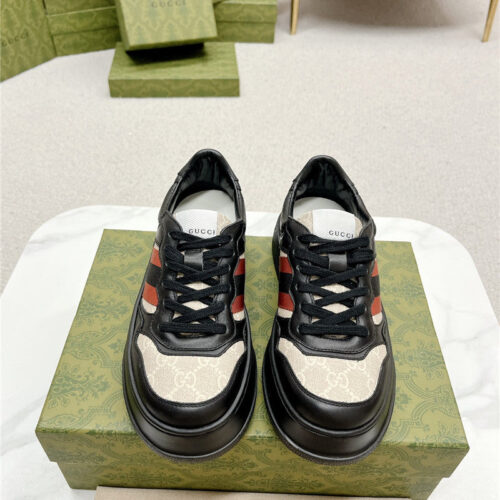 High Quality Luxury Gucci Chunky B Series Lightweight Soft Platform Sneakers – Style 30739 product detail