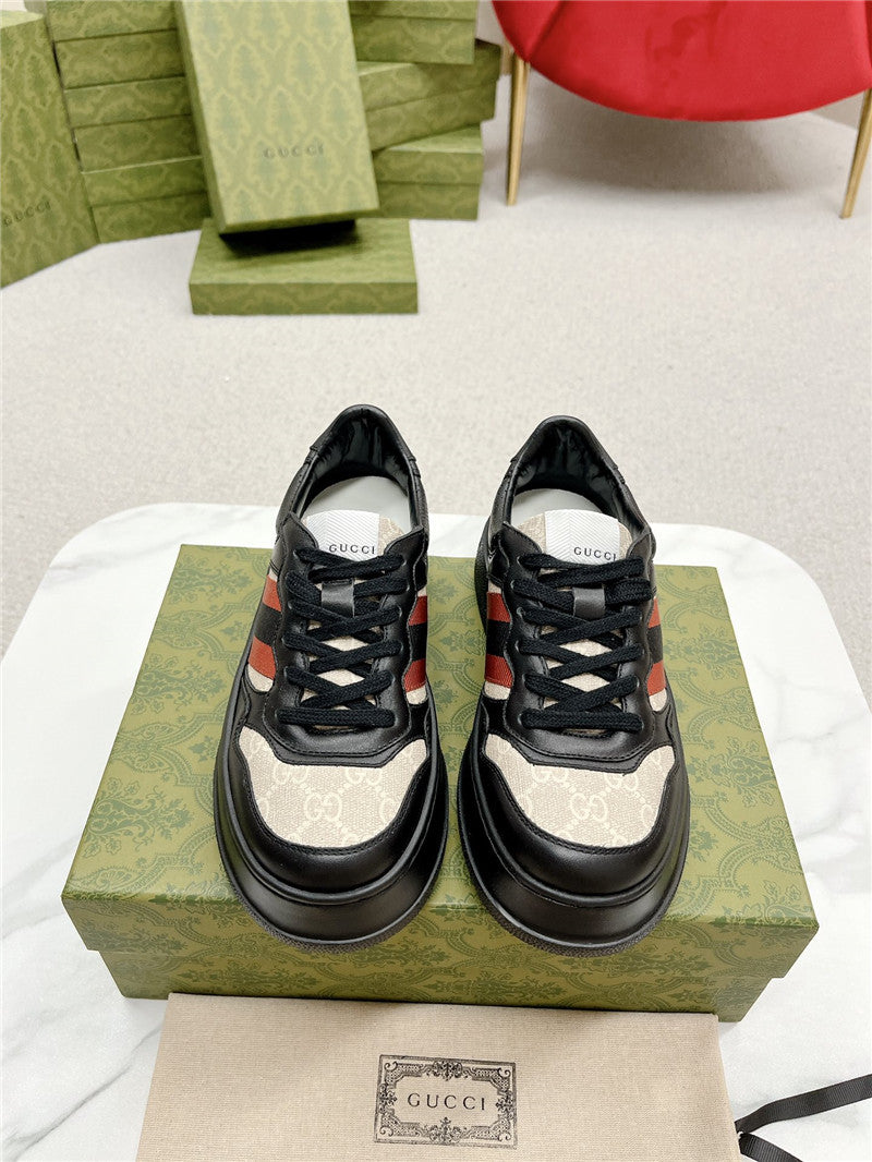 High Quality Luxury Gucci Chunky B Series Lightweight Soft Platform Sneakers – Style 30739 product detail