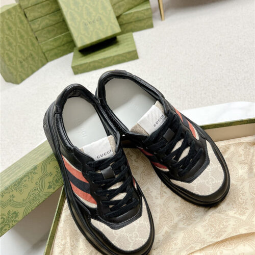 High Quality Luxury Gucci Chunky B Series Lightweight Soft Platform Sneakers – Style 30739 product detail