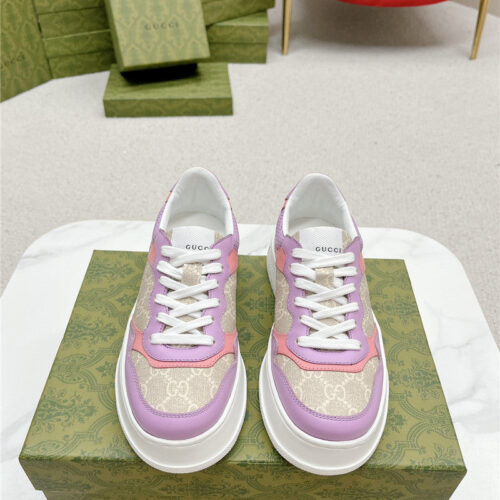 High Quality Luxury Gucci Chunky B Series Lightweight Soft Platform Sneakers – Style 29043 product detail