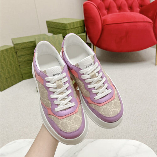 High Quality Luxury Gucci Chunky B Series Lightweight Soft Platform Sneakers – Style 29043 alternate view
