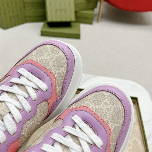 High Quality Luxury Gucci Chunky B Series Lightweight Soft Platform Sneakers – Style 29043 product detail
