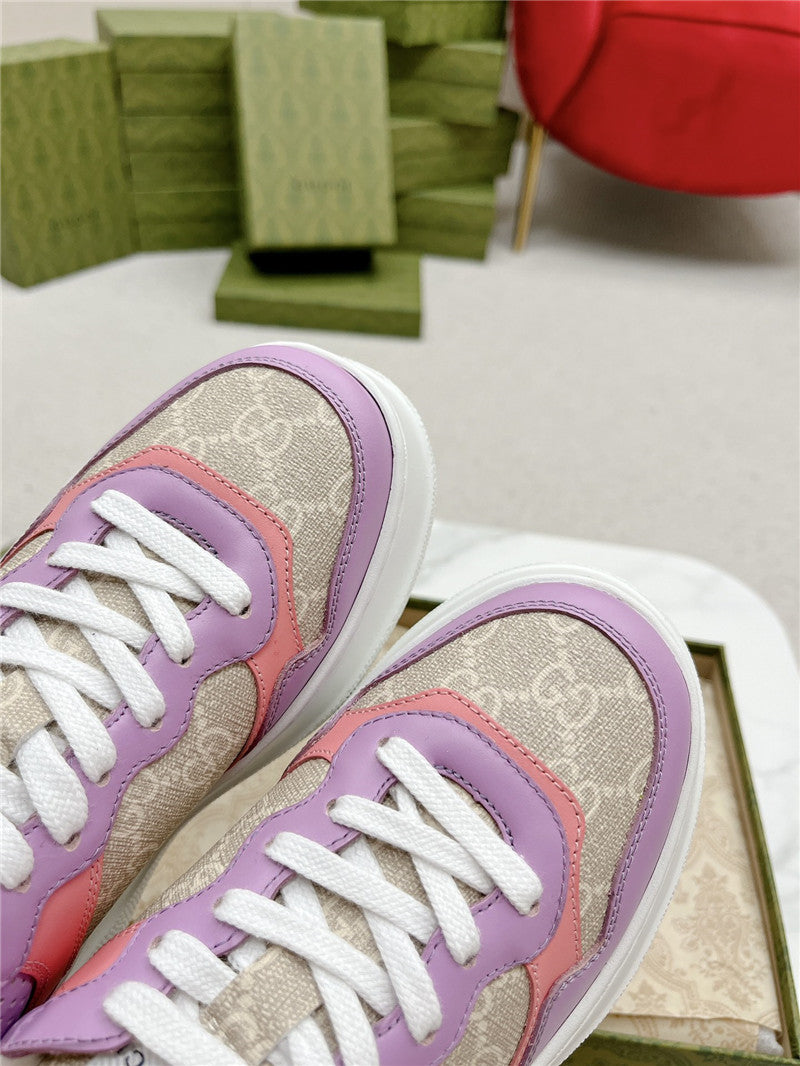High Quality Luxury Gucci Chunky B Series Lightweight Soft Platform Sneakers – Style 29043 product detail