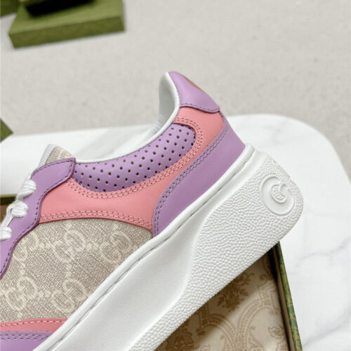 High Quality Luxury Gucci Chunky B Series Lightweight Soft Platform Sneakers – Style 29043 product detail