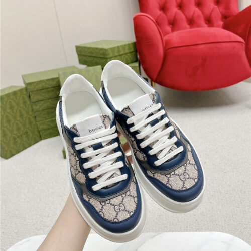 High Quality Luxury Gucci Chunky B Series Lightweight Soft Platform Sneakers – Style 27347 alternate view