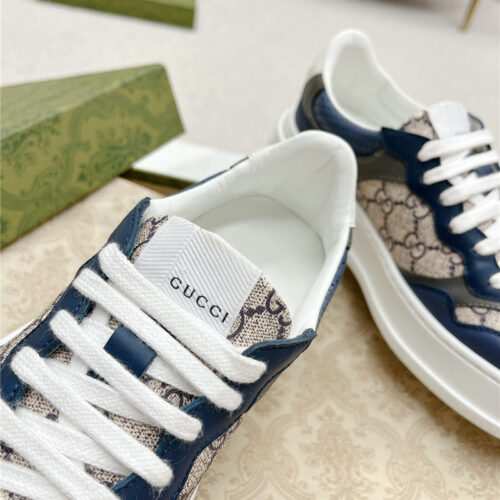High Quality Luxury Gucci Chunky B Series Lightweight Soft Platform Sneakers – Style 27347 product detail