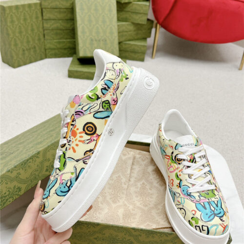 High Quality Luxury Gucci Chunky B Series Lightweight Soft Platform Sneakers – Style 22259 product detail