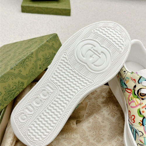 High Quality Luxury Gucci Chunky B Series Lightweight Soft Platform Sneakers – Style 22259 product detail