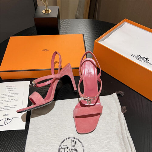 High Quality Luxury Hermes Classic H High-Heeled Sandals product detail