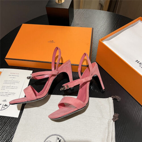 High Quality Luxury Hermes Classic H High-Heeled Sandals product detail