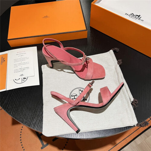 High Quality Luxury Hermes Classic H High-Heeled Sandals product detail
