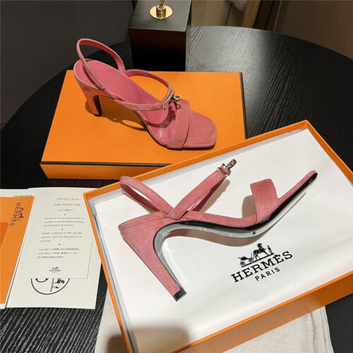 High Quality Luxury Hermes Classic H High-Heeled Sandals product detail