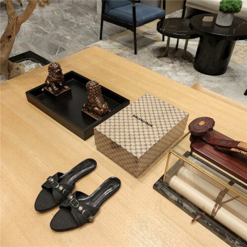 High Quality Luxury Balenciaga Lecagole Series Slippers – Style 69955