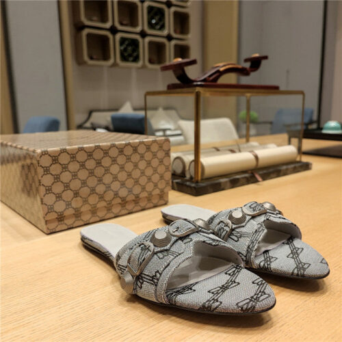 High Quality Luxury Balenciaga Lecagole Series Slippers – Style 35491 product detail