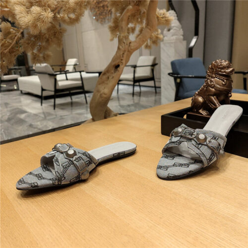 High Quality Luxury Balenciaga Lecagole Series Slippers – Style 35491 product detail