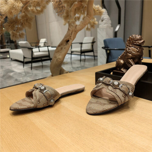 High Quality Luxury Balenciaga Lecagole Series Slippers – Style 01027 product detail