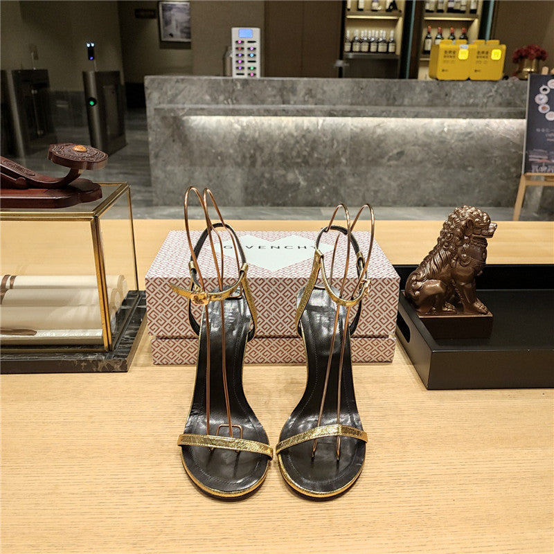 High Quality Luxury Givenchy Open Toe Strappy Sandals – Style 07107 product detail
