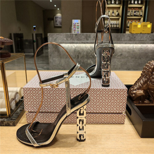 High Quality Luxury Givenchy Open Toe Strappy Sandals – Style 03715 product detail