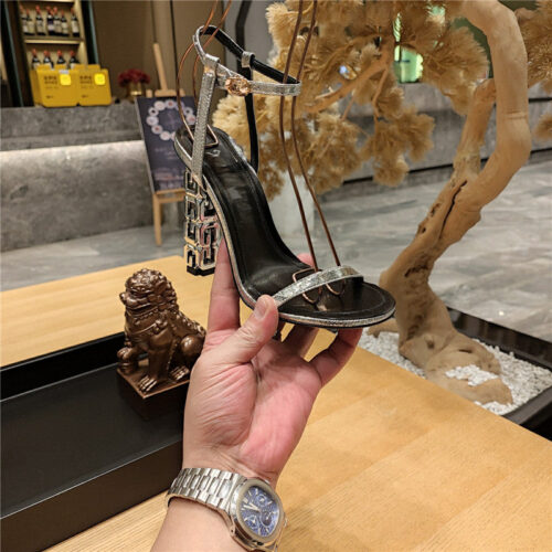 High Quality Luxury Givenchy Open Toe Strappy Sandals – Style 03715 product detail
