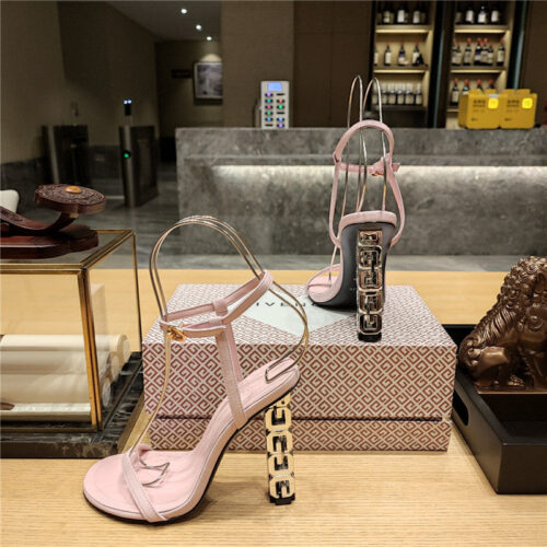 High Quality Luxury Givenchy Open Toe Strappy Sandals – Style 65859 product detail