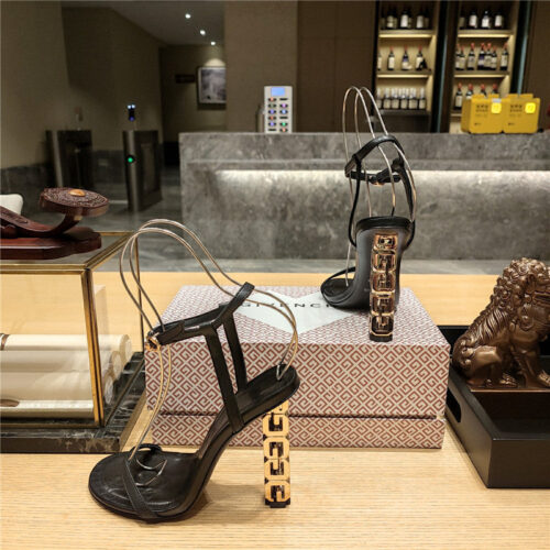 High Quality Luxury Givenchy Open Toe Strappy Sandals – Style 64163 product detail