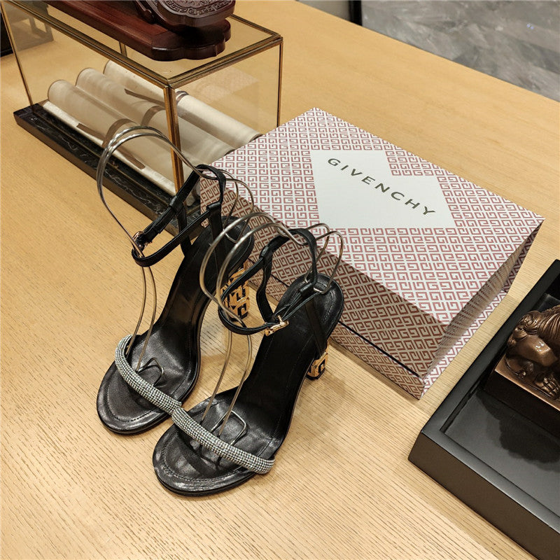 High Quality Luxury Givenchy Open Toe Strappy Sandals – Style 57379 product detail