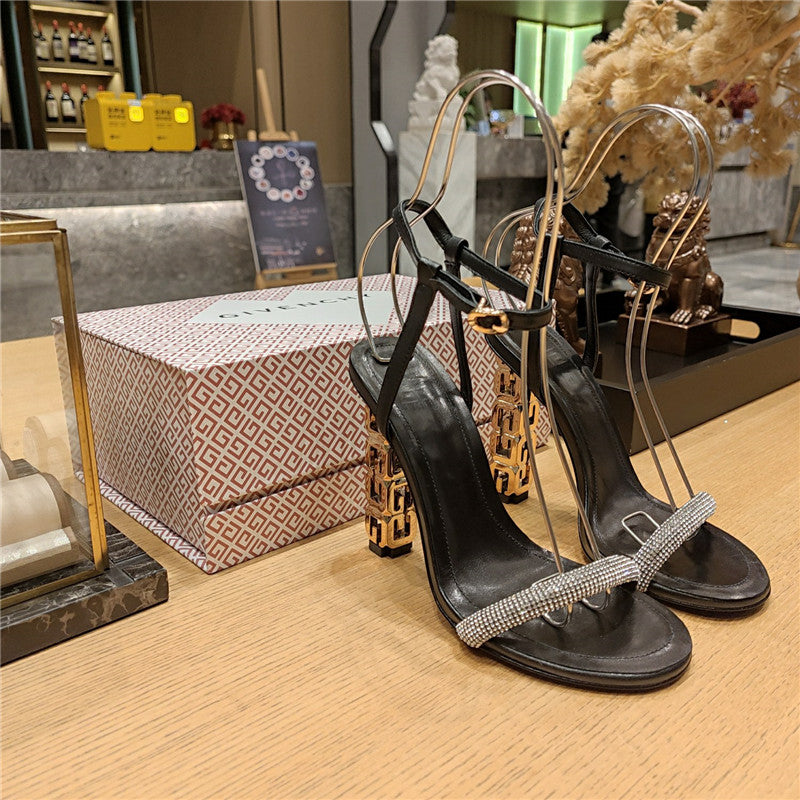 High Quality Luxury Givenchy Open Toe Strappy Sandals – Style 57379 product detail