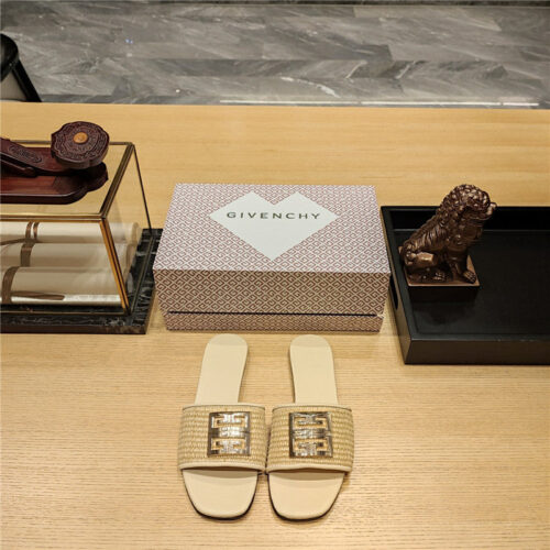 High Quality Luxury Givenchy Trendy Flat Slides – Style 09891 product detail